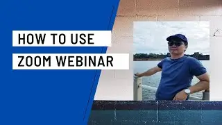 How to use Zoom webinar | simple and easy way