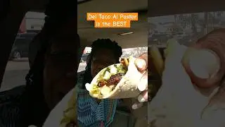 Trejos Tacos New Al Pastor Roasted Pork at Del Taco #shorts Cooking Conversations ❤️