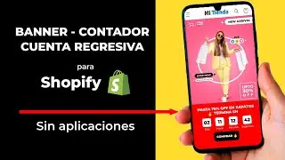 Destaca en Shopify: Crea un Banner Impactante con Cuenta Regresiva Sin Aplicaciones- P1