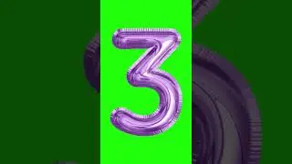 Countdown timers green screen 