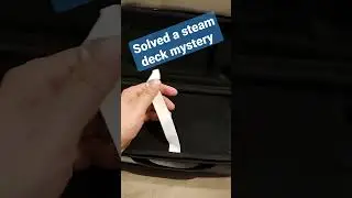 Solved a steam deck mystery.