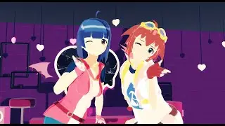 「Beyblade MMD」Heart Pie Dancehall / Madoka & Nicole