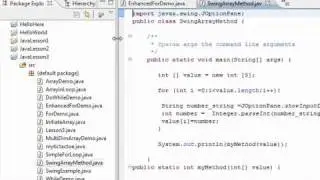 Java Programming 20 Intro to Swing
