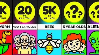 Comparison: How Many ____ To KiII You?