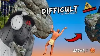 A *VERY* DIFFICULT GAME ABOUT CLIMBING ( FRUSTRATED 😤)