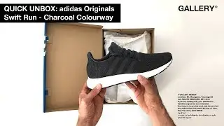 QUICK REVIEW – ADIDAS ORIGINALS SWIFT RUN 'CHARCOAL'