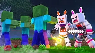 Funtime Foxy And Lolbit Bedwars Battle (Minecraft Fnaf Roleplay Adventure)