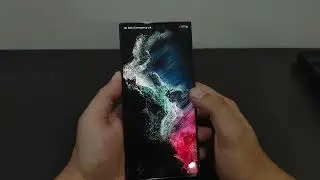 Samsung Galaxy S22 Ultra Burgundy Red Unboxing | 4k