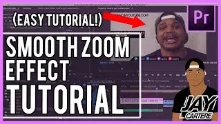 Adobe Premiere Pro CC - Smooth Zoom Effect Tutorial - How To Zoom In And Out Of A Clip
