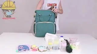 Mochila Multifuncional Pañalera 3 en 1