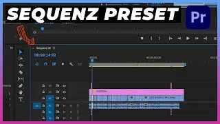Eigenes  Sequenz Preset Erstellen In Premiere Pro CC Tutorial auf deutsch