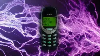 EMP destroys the electronics of a Nokia push-button mobile phone. EMP generator in action!