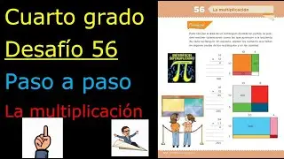 ✅CUARTO GRADO Desafío 👉56 LA MULTIPLICACIÓN✖️✔️