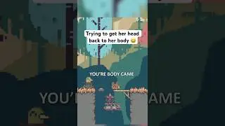 She almost chucked it off the edge 🤣 