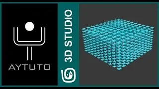 Crear una matriz de objetos en 3D STUDIO