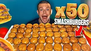 JE MANGE 50 SMASHBURGERS !! Les MEILLEURS de PARIS !