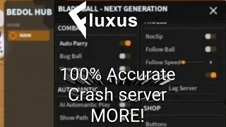 Blade Ball Script ┃Bedol Hub 100% Accurate, Crash Server!