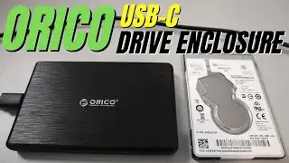 ORICO 2.5'' USB-C External Hard Drive Enclosure Overview (Best Budget SSD Enclosure)