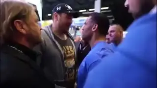 Tyson Fury CONFRONTED By Manuel Charr And Called Out For A Fight!!