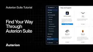 Auterion Suite Tutorial: 2 - Find Your Way Through Auterion Suite