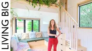 Solo Mum’s Stunning Ultra Spacious Tiny Home ❤️
