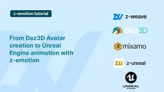 [Z-UNREAL] From Daz3D Avatar creation to Unreal Engine animation