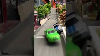 Brain Oconner R34 Skyline races the Holden SS Ute 🔥 major crash #hotwheels