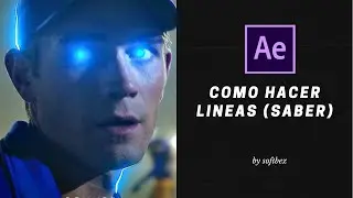 como hacer lineas en after effects// plug in saber//how to make lines in after effects// by softbex