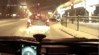 антирадар Cobra iRadar RU135 на искра да210 в спину