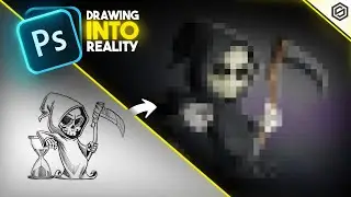 Drawing into Reality | Photoshop Editing | Satisfied Official