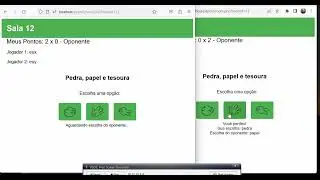 PEDRA, PAPEL E TESOURA COM PHP - PHP MULTIJOGADOR
