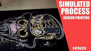 Spot Color or Simulated process screen printing | Join workshop to Learn ( English)