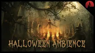 Immersive Halloween Ambience 🎃 | ASMR | Dark Ambient with Creepy & Spooky Forest - Demonic Chants