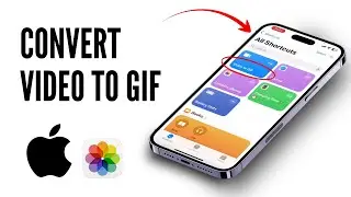 How to Convert ANY Video into a GIF on iPhone | 2025 New Update