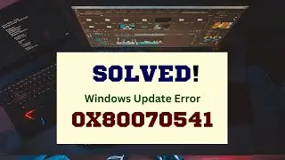 Windows Update Error 0x80070541 [HINDI]