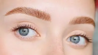 EASY & FAST FLUFFY BROWS | Lots of Tips + Tricks
