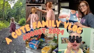 A cutesy, demure, patchwork August family vlog | featuring a new Lovevery playkit!