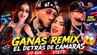 🎵 Behind the scenes of GANAS REMIX | Everything you didn't see 😱