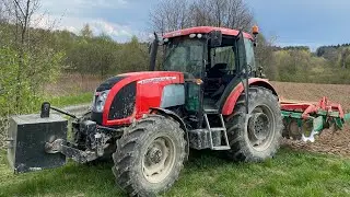 Uprawa pod siew // Susza na polu // Zetor 8245 // Zetor proxima 120