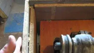 станок круглопильный самоделный корпус из ДСП.wmv