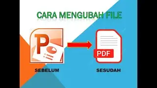 CARA MENGUBAH POWERPOINT #PPT JADI PDF