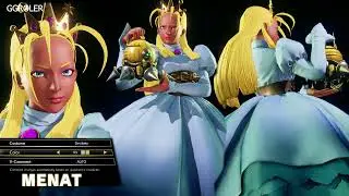 SFV:CE 🔥 MENAT 🔥 all official costumes
