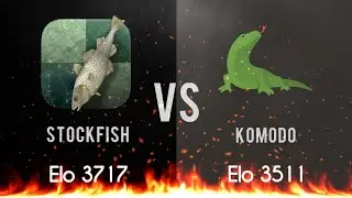 Stockfish Vs Komodo | Modern Bishop's Opening | Strong chess engines clashing | Download engines