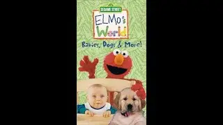 Elmo's World: Babies, Dogs and More! (2000 VHS) (Sesame Workshop reprint) (Full Screen)