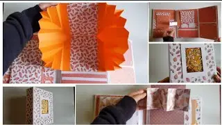 #autumn #album photos/ #pop-up/#scrapbooking/#álbum de fotos