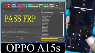 OPPO A15s A15 cph2179 Pass pattern Frp bypass via unlocktool