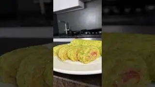 Caesar roll with zucchini