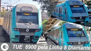 Serie 8900 em operação comercial pela Linha 8 Diamante