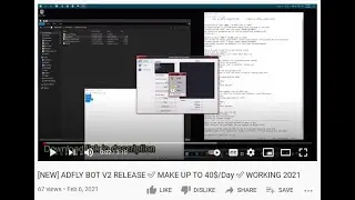 Problem with [NEW] ADFLY BOT V2 RELEASE ✅ MAKE UP TO 40$/Day ✅ WORKING 2021