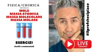 atomic and molecular mass, chemical mole, molar mass VARIOUS EXERCISES physical chemistry lessons